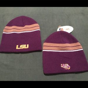 2 LSU Beanies